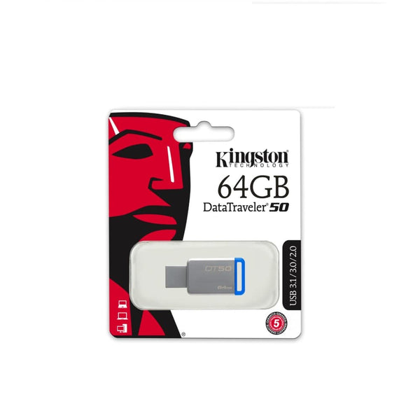 Clé USB Kingston Datatraveler DT50 -64 Gb - Les distributions Électro-Shop